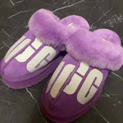 アグ UGG DISQUETTE CHOPD シューズ パープル