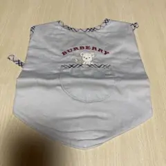 Burberry クマ刺繍 スタイ