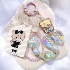 mikko ラテ キーホルダー ストラップ