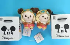 ディズニー　空港限定　うるぽちゃちゃん　パイロット　2個セット