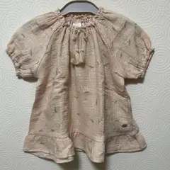 最安値❣️新品　ベビー　ワンピース　半袖　可愛い　オシャレ　90 綿100