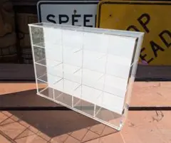 無印良品　アクリル　コレクションケース　コレクションボックス　蓋カバー付