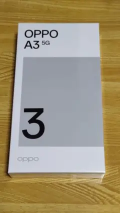 【新品未開封】OPPO A3 5G 4GB/128GB パープル SIMフリー
