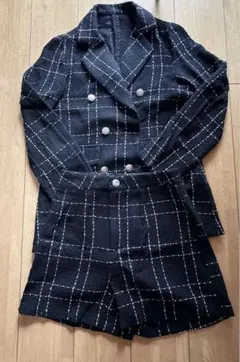 美品　ツイード素材のセットアップ