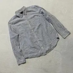 バナナリパブリック ネルシャツ ストライプ カジュアルシャツ シンプル