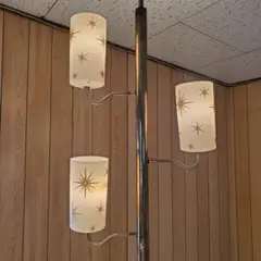 1950s 60s ビンテージ ポールランプ スプートニク ミッドセンチュリー