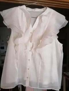 natural coutureフレンチスリーブ・ブラウス