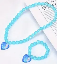 新品 アナと雪の女王 エルサ ネックレス＆ブレスレットセット