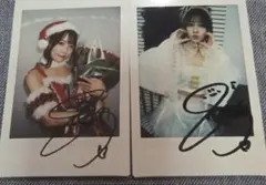八木奈々　サイン入りチェキ②