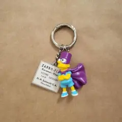 【最終価格】USED Keyring シンプソン バートマン キーリング