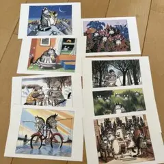 クリバンキャット　ハガキ（8枚）