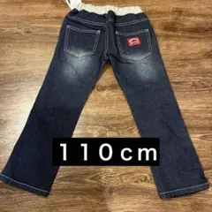 新品　タグ付　ムージョンジョン　110cm ロング　デニム　パンツ　ボトムス