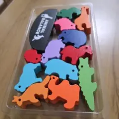 動物バランス積み木 パズル ゲーム 木製 知育玩具 家族との時間