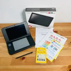 【液晶美品】ニンテンドー3DS LL ブラック本体 任天堂 箱・説明書付き