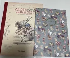 不思議の国のアリス　ノート　2冊セット　Disney
