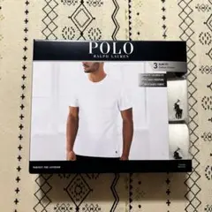 ポロスリムフィット Tシャツ ホワイト　1枚セット XS