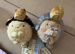 すみっコぐらし　古代エジプト展　てのりぬいぐるみ　とんかつ　えびふらいのしっぽ