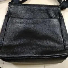 美品　良品工房 ショルダーバッグ 黒