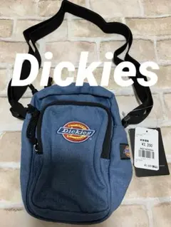 新品キッズ◆Dickiesディッキーズ◆ロゴ入ショルダーバッグ◆ブルー系デニム風