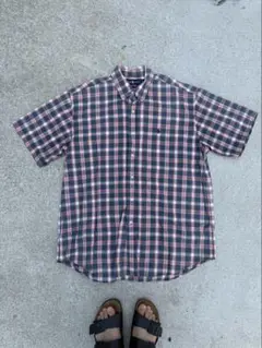00s old vintage Ralph Lauren 半袖チェックシャツ