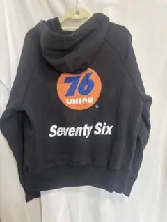 76 Lubricants Y2K フルジップパーカー 平成 黒　90s