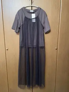 BEAMS HEART ラメチュールワンピTシャツセット　サイズFREE
