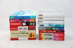 未使用カセットテープ いろいろ 全15本セット