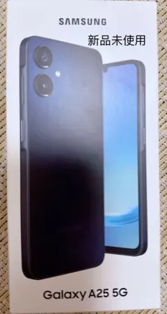 【新品未使用】GalaxyA25 5G黒