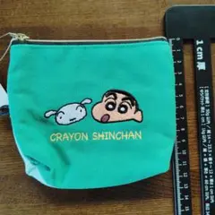 新品未使用　クレヨンしんちゃん　シロ　ティッシュポーチ　小物入れ