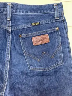 WranglerBLUE BELL筆記体ロゴ 復刻AUTHENTIC JEANS