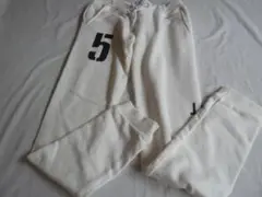 Moery sportモエリースポーツ　 ジャージ スウェットパンツ S 白