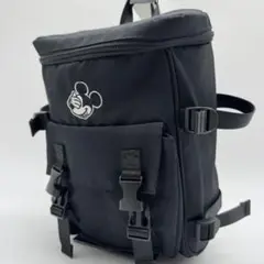 美品　プティマイン ミッキーマウス　リュック 黒　キッズ ベビー