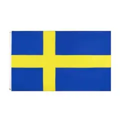 スウェーデン 国旗 フラッグ flag150cm x 90cm新品