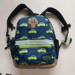 klädkapp 車プリント リュック