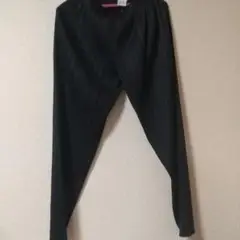 プリーツプリーズ ブラック パンツ ロング