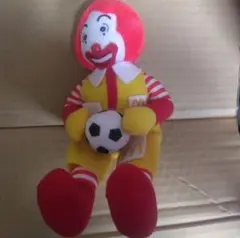 セガ　マクドナルド　ドナルド　サッカーボール　人形　ぬいぐるみ　非売品　景品