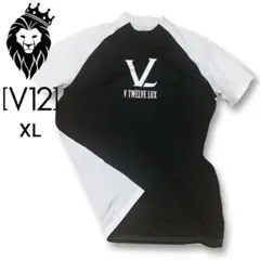 TUNAKA 様　美品　V12リュクス　ビッグロゴ　モックシャツ XL