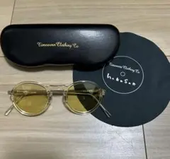 【希少】Timeworn Clothing 白山眼鏡 サングラス ティアドロップ 希少】Timeworn Clothing 白山眼鏡 サングラス ティアドロップ