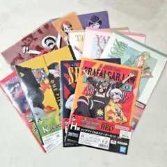 ONE PIECE　クリアファイル　10種類