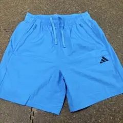 中古美品adidas 水色 ショートパンツsize XL