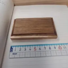 木製　ディスプレースタンド 約6cm x 10cm　アカシア集成材