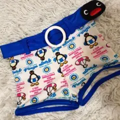 ピングー　平成レトロ　レア　希少　ベビー　ベルト付き　水着　男の子