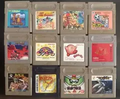 ゲームボーイソフト　１２本セット