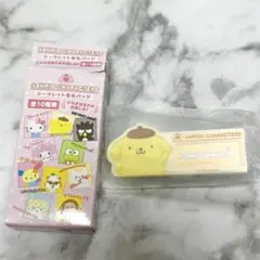 【新品】 サンリオキャラクターズ シークレット名札バッジ ポムポムプリン