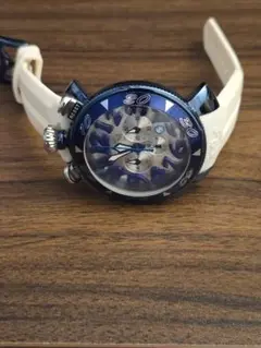 GaGa MILANO マヌアーレ48MM クロノグラフ 外箱・保証書付き