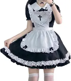 イベント 文化祭 コスプレ メイド服 衣装 半袖 メイド 仮装 アパレル