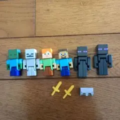 マインクラフト びっくらたまご バスボール　フィギュア　セット