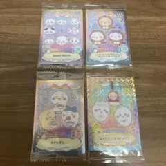 完全未開封）ちいかわ　ウエハース　ホイップクリーム　リボン　他2枚