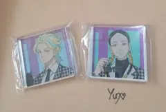 東京リベンジャーズ　まるくじ　灰谷蘭　灰谷竜胆　アクリルブロック