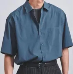 UNITED ARROWS 半袖シャツ ロイヤルブルー